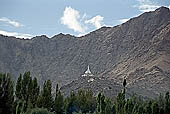 Ladakh - Leh - the Shanti Stupa 